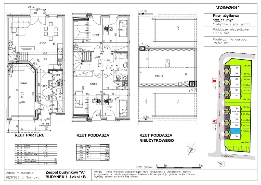 A_BUD_1_LOK_1B_page-0001 dom w Strzelinie - rzut A